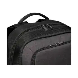 Targus CitySmart Essentiel - Sac à dos pour ordinateur portable - 12.5" - 15.6" - gris, noir (TSB911EU)_5